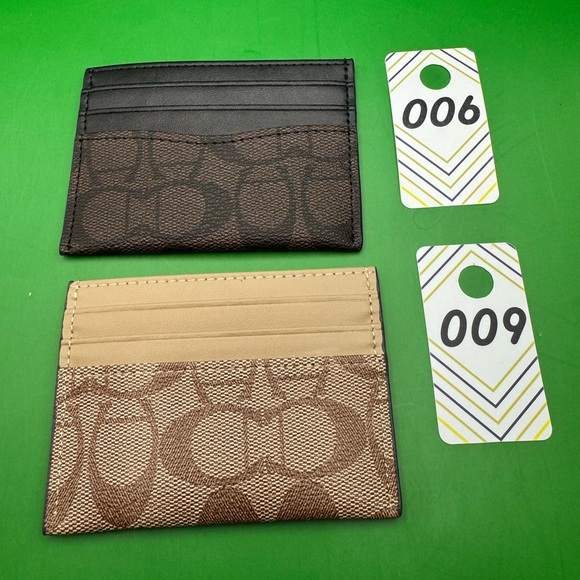 Your Choice #006 or #009 Minimalist  Credit Card Holder RFID Blocking New - Picture 4 of 9